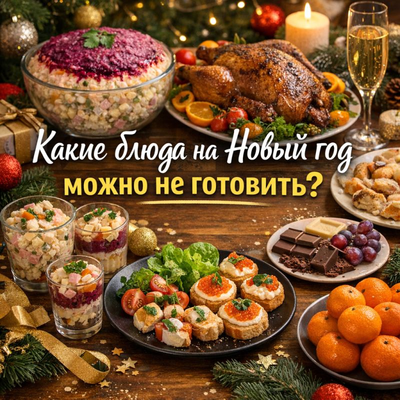 Новый год без ненужных блюд: что можно смело оставить за бортом