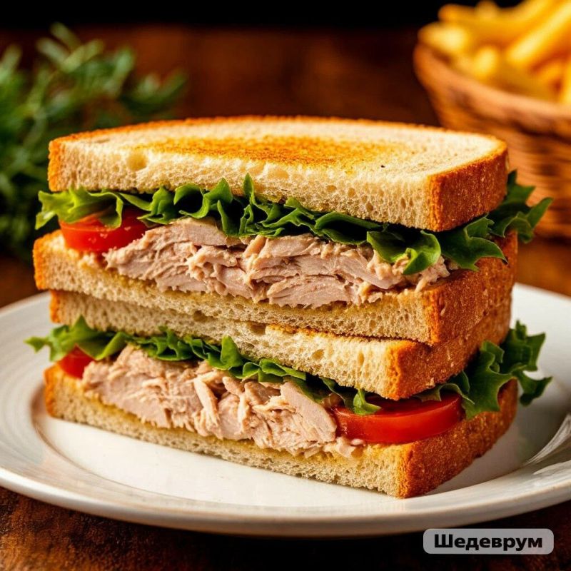 Бутерброд с тунцом: быстро, вкусно и полезно