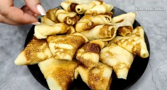 Необычные блинчики с грибной начинкой, которые покорят ваши сердца