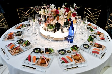 Экстравагантные угощения на ужине к «Золотому глобусу»