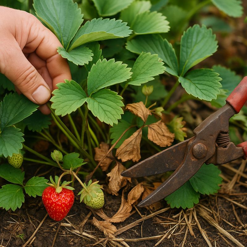 Как правильно ухаживать за клубникой после сбора урожая