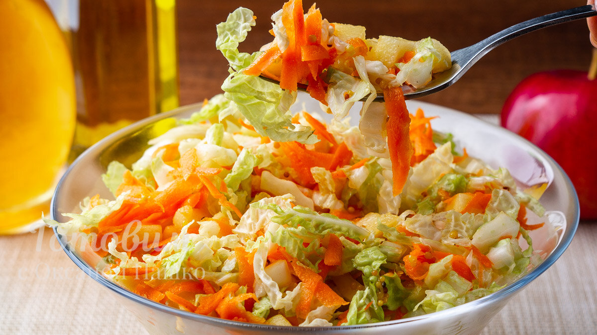Свежий салат без майонеза: полезное блюдо на каждый день