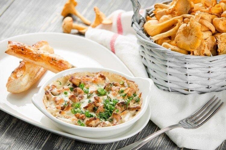 Курица с лисичками: восхитительное блюдо для осеннего ужина