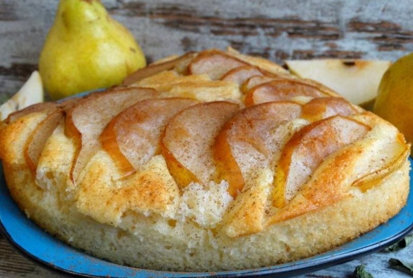 Необычный манник с грушами: легкость и аромат в каждом кусочке