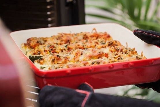 Лодочки из кабачков с курицей: быстрое питание с изюминкой