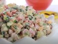 Нежный овощной салат с ветчиной: простое и вкусное решение для стола