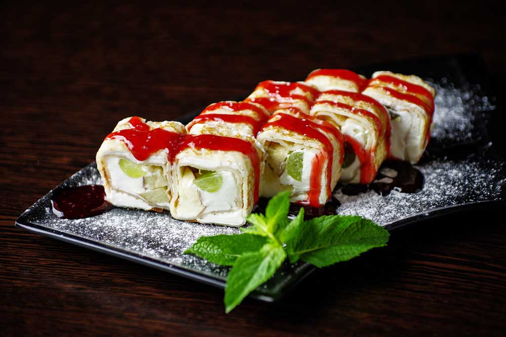 Фруктовые роллы из рисовой бумаги: легкость и вкус в каждой порции