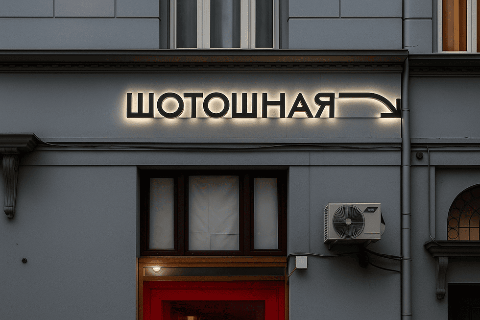 Как вывеска для рюмочной «Шотошная» стала элементом городской культуры