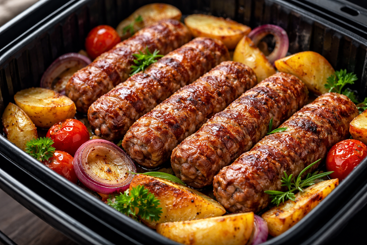 Чевапчичи в аэрогриле: Как сохранить сочность