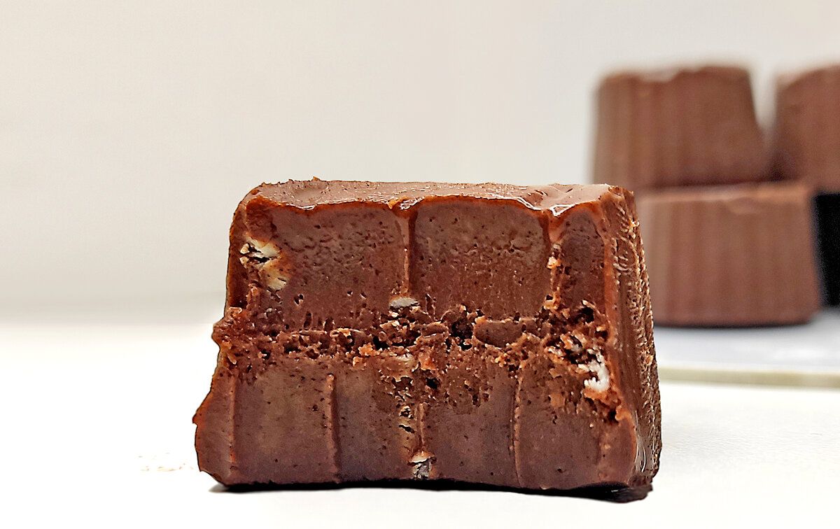 Шоколадные конфеты без сахара за три минуты