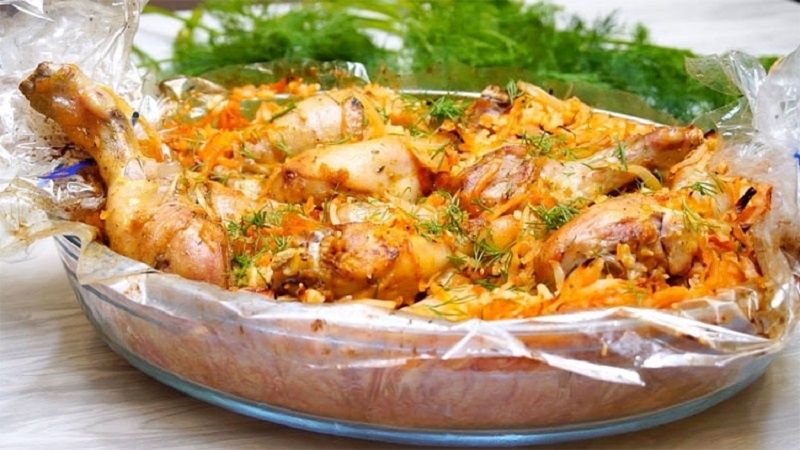Как приготовить вкусный ужин с курицей, капустой и рисом без лишней суеты