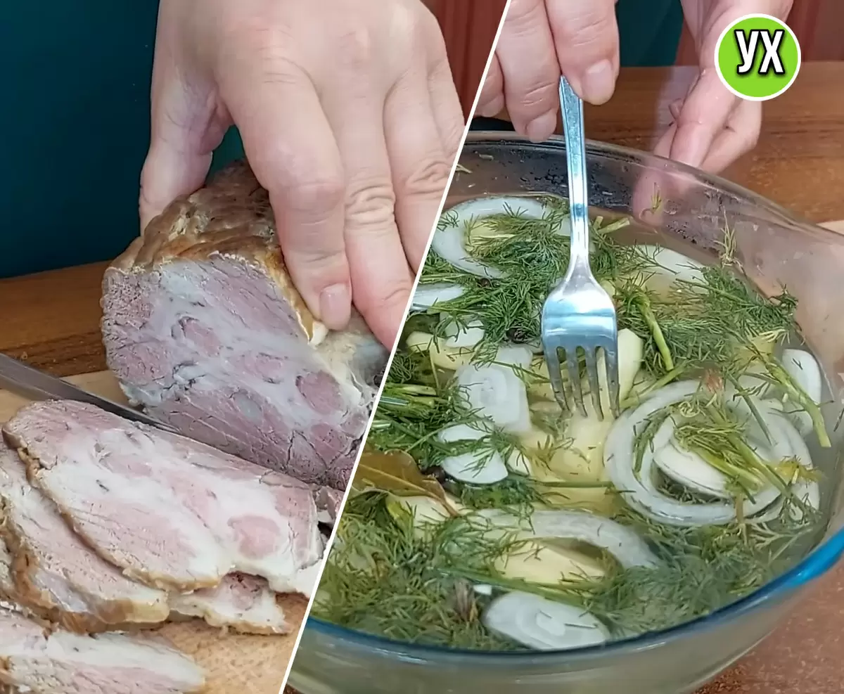 Как приготовить нежную буженину и хрустящие малосольные огурцы для вашего стола