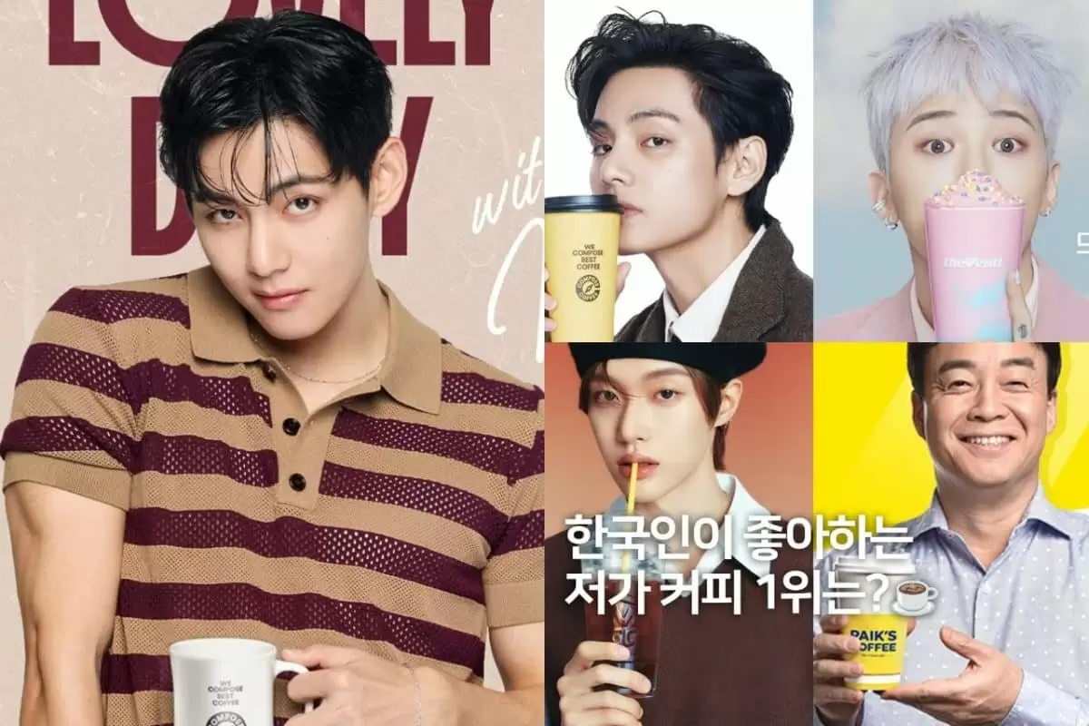 Compose Coffee с амбассадором Ви из BTS возглавил рейтинг удовлетворенности потребителей