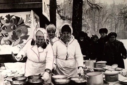 Как туляки отмечали масленицу в советское время