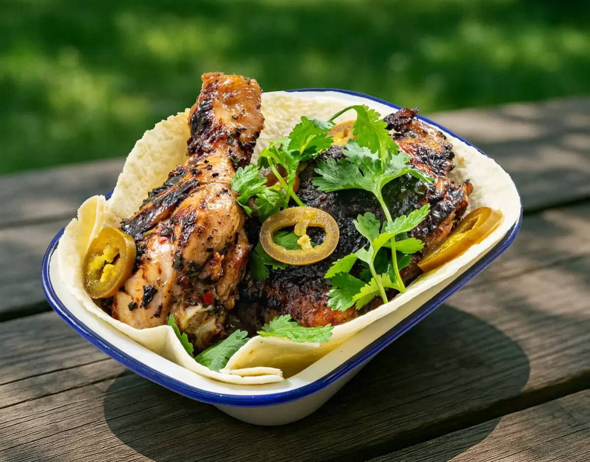 Приготовление цыпленка по-гавайски