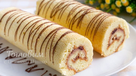 Покорите всех простотой: идеальный рецепт бисквитного рулета