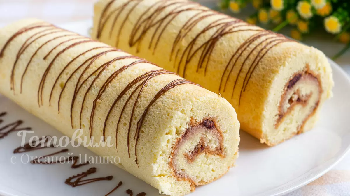 Покорите всех простотой: идеальный рецепт бисквитного рулета