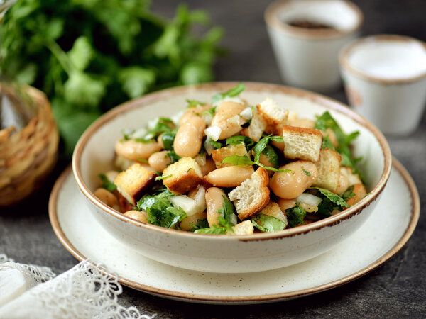 Вкусный фасолевый салат: идеальный выбор для поста и будней