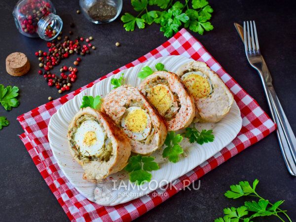Как приготовить праздничный рулет с яйцами для вашего стола
