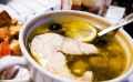 Ароматная уха по-фински с копчёной скумбрией