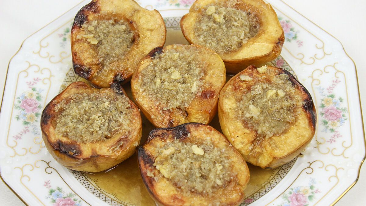 Запеченная Айва с Орехами: Открывайте Новый Вкус!