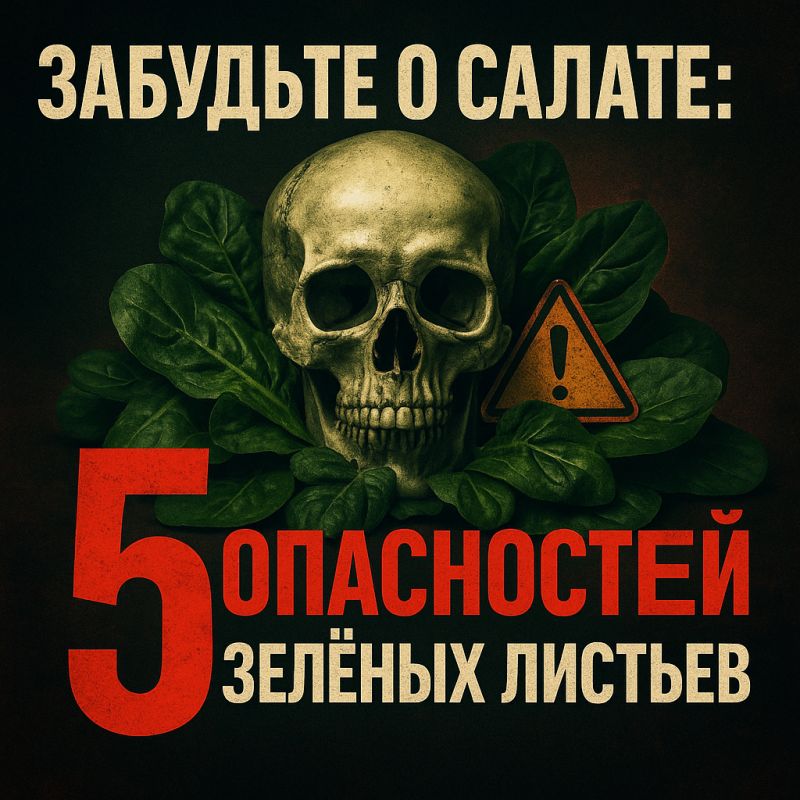 Не все зеленое — полезно: пять сюрпризов от листовой зелени