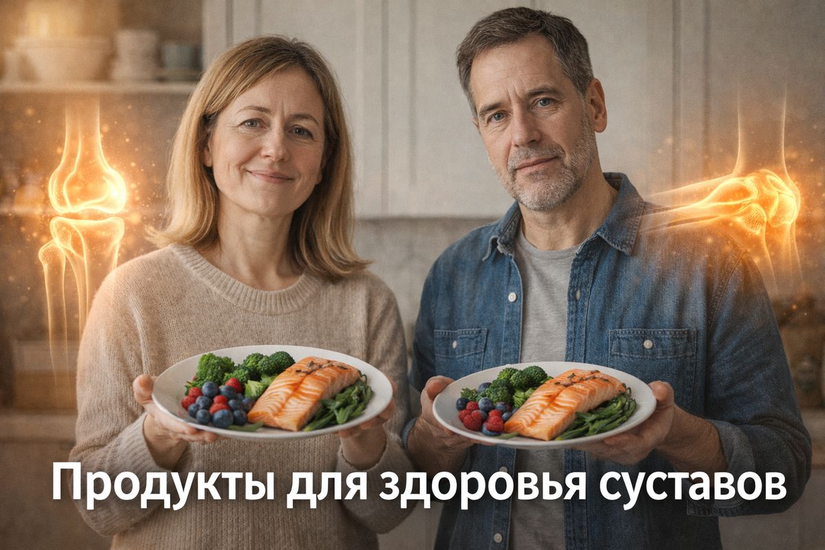 Еда, которая борется с воспалением суставов: эффективные продукты вместо таблеток